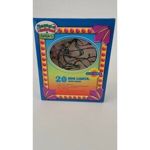 LEMAX SANTA WONDERLAND 20 MINI LIGHTS MULTI COLOR 1996
